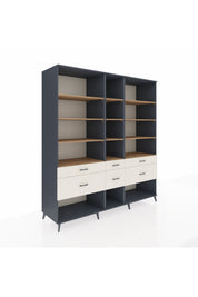 Kronos Dolap 12 Raflı 6 Çekmeceli 220x59x243 - S784M019V10C