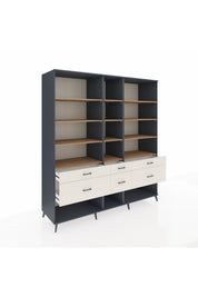 Kronos Dolap 12 Raflı 6 Çekmeceli 220x59x243 - S784M019V10C