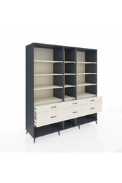 Kronos Dolap 12 Raflı 6 Çekmeceli 220x59x243 - S784M019V13C