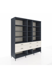 Kronos Dolap 12 Raflı 6 Çekmeceli 220x59x243 - S784M019V16C