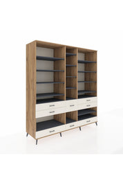 Kronos Dolap 19 Raflı 8 Çekmeceli 220x59x243 - S784M020V25C