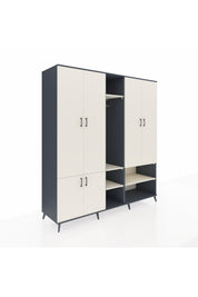 Kronos Dolap 15 Raflı 5 Kapaklı Tek Askılı 220x59x243 - S784M021V13C