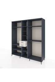 Kronos Dolap 10 Raflı 2 Çekmeceli 3 Askılı 220x59x243 - S784M026V16C