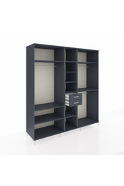 Kronos Dolap 10 Raflı 2 Çekmeceli 3 Askılı 220x59x243 - S784M026V17C