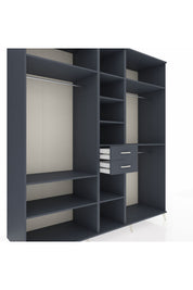 Kronos Dolap 10 Raflı 2 Çekmeceli 3 Askılı 220x59x243 - S784M026V17C