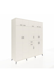 Kronos Dolap 10 Raflı 2 Çekmeceli 3 Askılı 220x59x243 - S784M027V04C