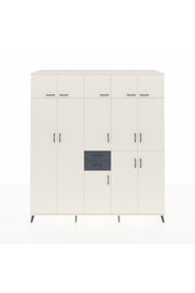 Kronos Dolap 10 Raflı 2 Çekmeceli 3 Askılı 220x59x243 - S784M027V05C