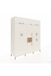 Kronos Dolap 10 Raflı 2 Çekmeceli 3 Askılı 220x59x243 - S784M027V06C