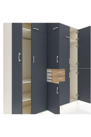 Kronos Dolap 10 Raflı 2 Çekmeceli 3 Askılı 220x59x243 - S784M027V09C