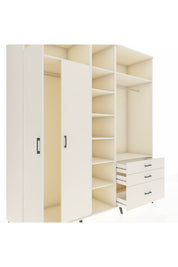 Kronos Dolap 9 Raflı 3 Çekmeceli 2 Askılı 220x59x243 - S784M028V04C