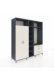Kronos Dolap 9 Raflı 3 Çekmeceli 2 Askılı 220x59x243 - S784M028V13C