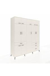 Kronos Dolap 11 Raflı 4 Çekmeceli 2 Askılı 220x59x243 - S784M029V04C