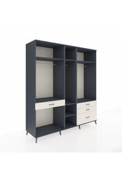 Kronos Dolap 7 Raflı 4 Çekmeceli 3 Askılı 220x59x243 - S784M031V16C
