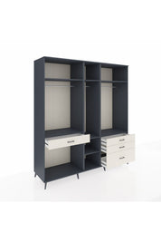 Kronos Dolap 7 Raflı 4 Çekmeceli 3 Askılı 220x59x243 - S784M031V16C