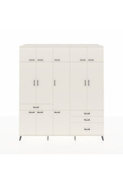 Kronos Dolap 8 Raflı 4 Çekmeceli 3 Askılı 220x59x243 - S784M032V04C