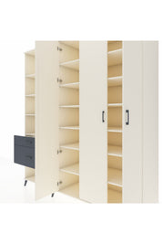 Kronos Dolap 16 Raflı 2 Çekmeceli 3 Kapaklı 220x59x243 - S784M041V05C