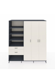 Kronos Dolap 16 Raflı 2 Çekmeceli 3 Kapaklı 220x59x243 - S784M041V13C
