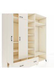 Kronos Dolap 12 Raflı 2 Çekmeceli 2 Askılı 220x59x243 - S784M046V04C