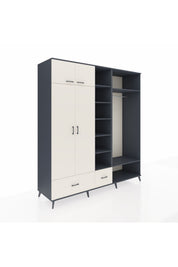 Kronos Dolap 12 Raflı 2 Çekmeceli 2 Askılı 220x59x243 - S784M046V13C