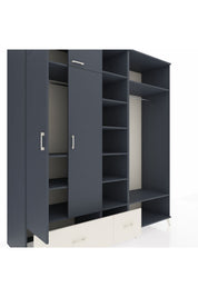 Kronos Dolap 12 Raflı 2 Çekmeceli 2 Askılı 220x59x243 - S784M046V16C