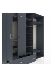 Kronos Dolap 12 Raflı 2 Çekmeceli 2 Askılı 220x59x243 - S784M046V17C