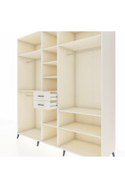 Kronos Dolap 10 Raflı 2 Çekmeceli 3 Askılı 220x59x243 - S784M052V04C