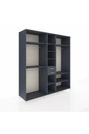 Kronos Dolap 10 Raflı 2 Çekmeceli 3 Askılı 220x59x243 - S784M052V17C