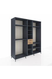 Kronos Dolap 10 Raflı 2 Çekmeceli 3 Askılı 220x59x243 - S784M052V18C