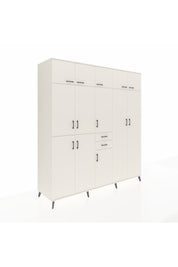 Kronos Dolap 10 Raflı 2 Çekmeceli 3 Askılı 220x59x243 - S784M053V04C