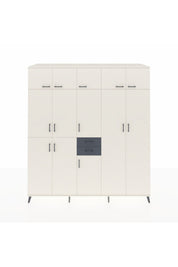 Kronos Dolap 10 Raflı 2 Çekmeceli 3 Askılı 220x59x243 - S784M053V05C