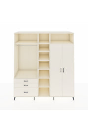 Kronos Dolap 10 Raflı 3 Çekmeceli 2 Askılı 220x59x243 - S784M054V04C