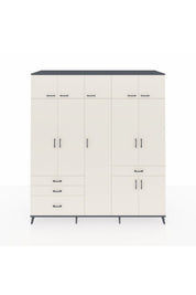 Kronos Dolap 11 Raflı 4 Çekmeceli 2 Askılı 220x59x243 - S784M055V13C