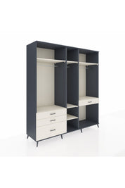 Kronos Dolap 7 Raflı 4 Çekmeceli 3 Askılı 220x59x243 - S784M057V13C