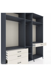 Kronos Dolap 7 Raflı 4 Çekmeceli 3 Askılı 220x59x243 - S784M057V16C
