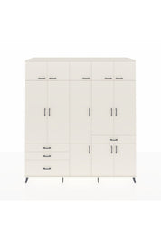 Kronos Dolap 8 Raflı 4 Çekmeceli 3 Askılı 220x59x243 - S784M058V04C