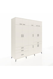 Kronos Dolap 8 Raflı 4 Çekmeceli 3 Askılı 220x59x243 - S784M058V04C