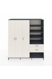 Kronos Dolap 16 Raflı 2 Çekmeceli 3 Kapaklı 220x59x243 - S784M067V13C
