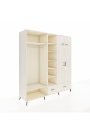 Kronos Dolap 12 Raflı 2 Çekmeceli 2 Askılı 220x59x243 - S784M072V04C
