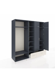 Kronos Dolap 12 Raflı 2 Çekmeceli 2 Askılı 220x59x243 - S784M072V16C