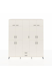 Hyperion Dolap 10 Raflı 2 Çekmeceli 4 Askılı 220x44x243 - S553M012V04B