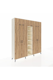 Hyperion Dolap 18 Raflı 9 Kapaklı 220x44x243 - S553M015V01B