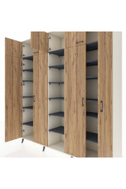 Hyperion Dolap 18 Raflı 9 Kapaklı 220x44x243 - S553M015V02B