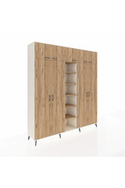 Hyperion Dolap 18 Raflı 9 Kapaklı 220x44x243 - S553M015V03B