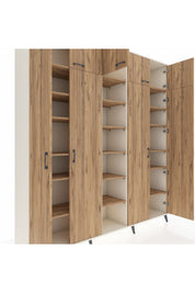 Hyperion Dolap 18 Raflı 9 Kapaklı 220x44x243 - S553M015V03B