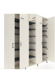 Hyperion Dolap 18 Raflı 9 Kapaklı 220x44x243 - S553M015V05B