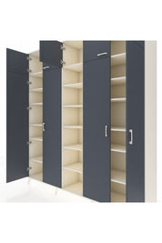 Hyperion Dolap 18 Raflı 9 Kapaklı 220x44x243 - S553M015V07B