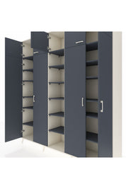 Hyperion Dolap 18 Raflı 9 Kapaklı 220x44x243 - S553M015V08B