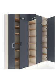 Hyperion Dolap 18 Raflı 9 Kapaklı 220x44x243 - S553M015V09B