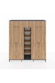 Hyperion Dolap 18 Raflı 9 Kapaklı 220x44x243 - S553M015V12B