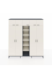 Hyperion Dolap 18 Raflı 9 Kapaklı 220x44x243 - S553M015V13B